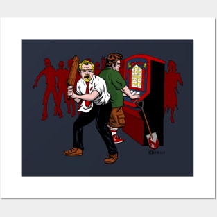 Shaun and Ed and the Undead Posters and Art